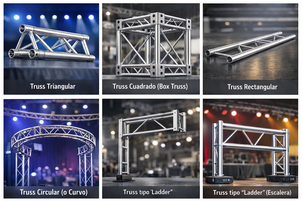 tipos truss escenario